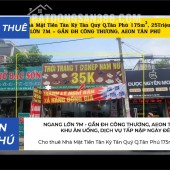 Cho thuê Nhà Mặt Tiền Tân Kỳ Tân Quý Q.Tân Phú 175m²,NGANG 7M, 25Triệu